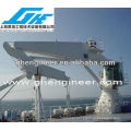 Knuckle boom marine folding crane